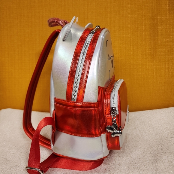 Loungefly Disney 100th Platinum Winnie the Pooh Mini Backpack Limited Edition - Picture 4 of 12